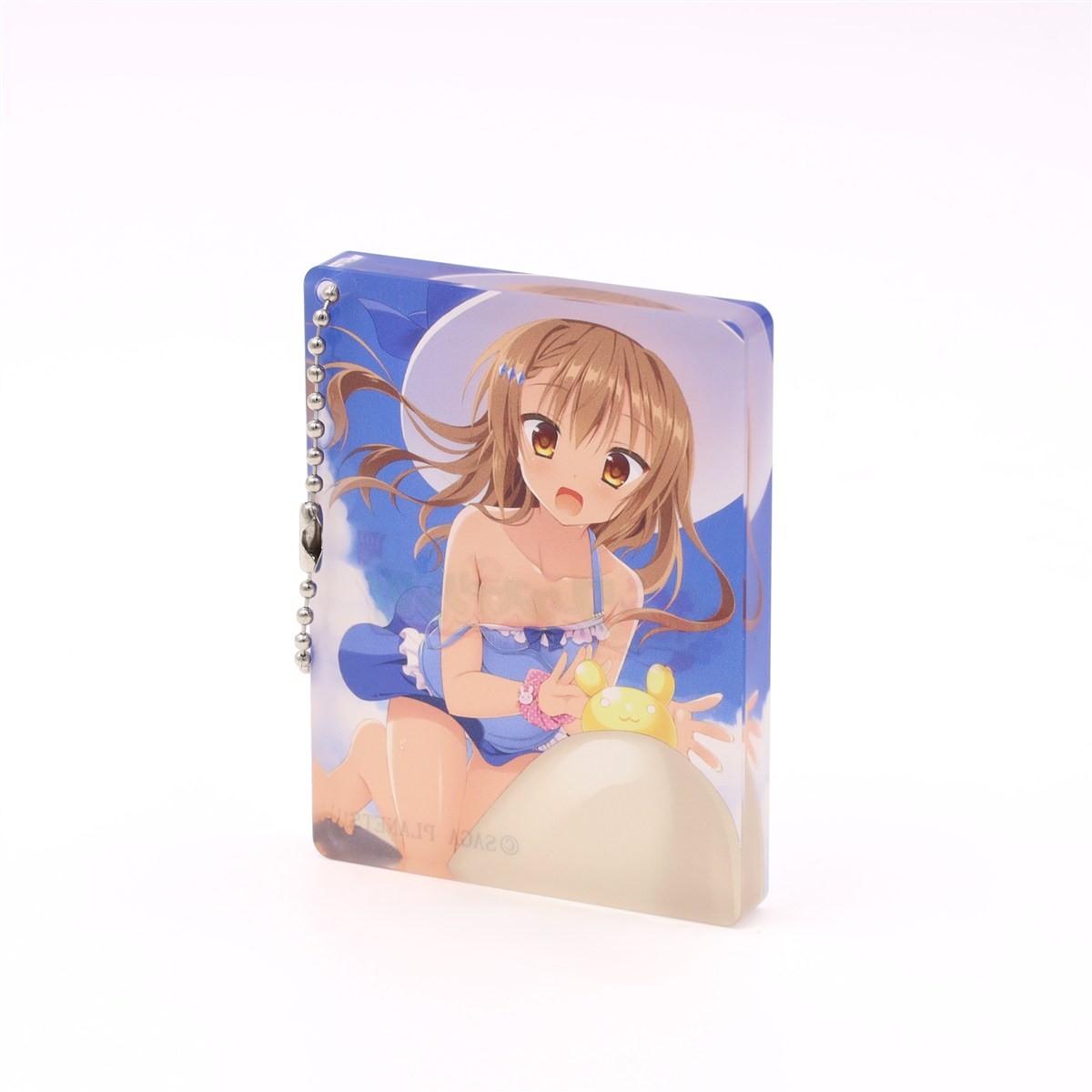 Chara-pa Hanasaki Work Spring! Acrylic Block Key Ring Nonoka (Anime Toy) Bild 2