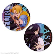 Creek &amp; River [Daemons of the Shadow Realm] Aurora Can Badge (Set of 2) Yuru &amp; Asa Key Visual (Anime Toy)