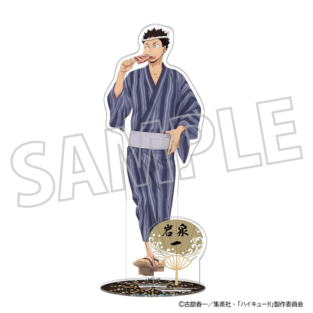 Movic Haikyu!! Aurora Acrylic Stand / Hajime Iwaizumi (Anime Toy) image 2
