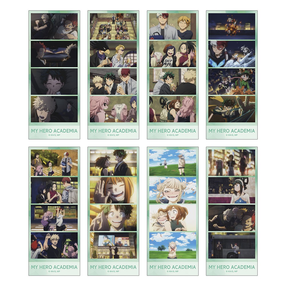 Movic My Hero Academia Clear Bookmark Collection /More (Set of 8) (Anime Toy) image 2