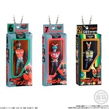 Bandai Kamen Rider Soft Vinyl Package Charm 2 &amp; Chocolate Biscuit (Set of 10) (Shokugan) imagen 1