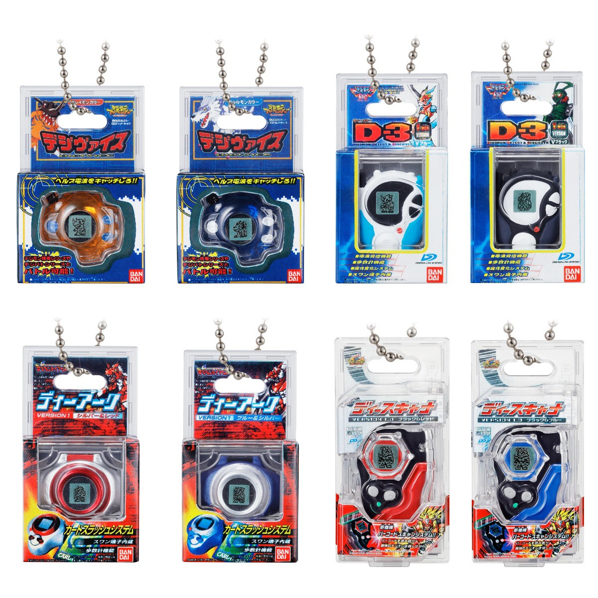 Bandai Digivice Package Charm & Biscuit (10er-Set) (Shokugan) Bild 2