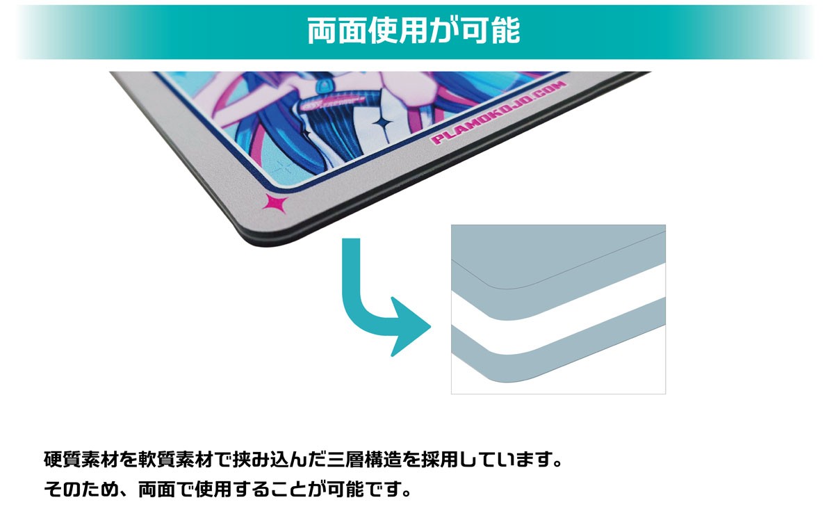 Plamokojo Committee Mini Cutter Mat Racing Miku 2026Ver.(C) (Hobby Tool) Bild 5