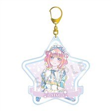 arma bianca The Quintessential Quintuplets* [Especially Illustrated] Nino Nakano Hoshizora Maid Ver. Ani-Art Kawaii label großer Acryl-Schlüsselanhänger Bild 1