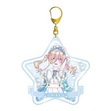 arma bianca The Quintessential Quintuplets* [Especially Illustrated] Miku Nakano Hoshizora Maid Ver. Ani-Art Kawaii label Big Acryl-Schlüsselanhänger Bild 1