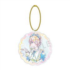 arma bianca The Quintessential Quintuplets* [ภาพประกอบพิเศษ] อิจิกะ นากาโนะ Hoshizora Maid Ver. Ani-Art Kawaii label พวงกุญแจอะคริลิคแบบ Glitter รูปภาพ 1