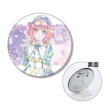arma bianca The Quintessential Quintuplets* [Specially Illustrated] Nino Nakano Hoshizora Maid Ver. Ani-Art Kawaii label 3 Way Can Badge Bild 1