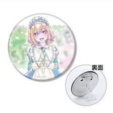 arma bianca The Quintessential Quintuplets* [Especially Illustrated] Yotsuba Nakano Hoshizora Maid Ver. Ani-Art Kawaii label 3 Way Can Badge (Anime Toy)
