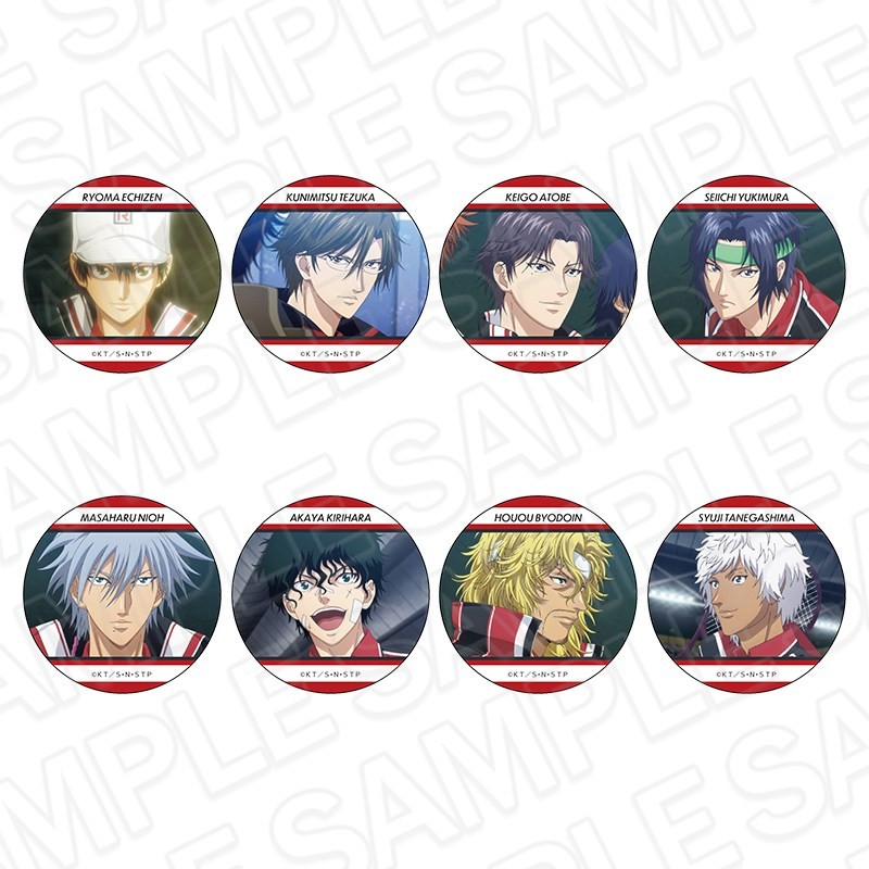 Contents Seed The New Prince of Tennis เข็มกลัด (แบบสุ่ม) Scene ver. (เซ็ต 8 ชิ้น) (Anime Toy) รูปภาพ 2
