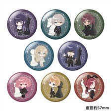 Caravan Inu x Boku SS Trading Mat Can Badge (8er Set) (Anime Toy) Bild 1