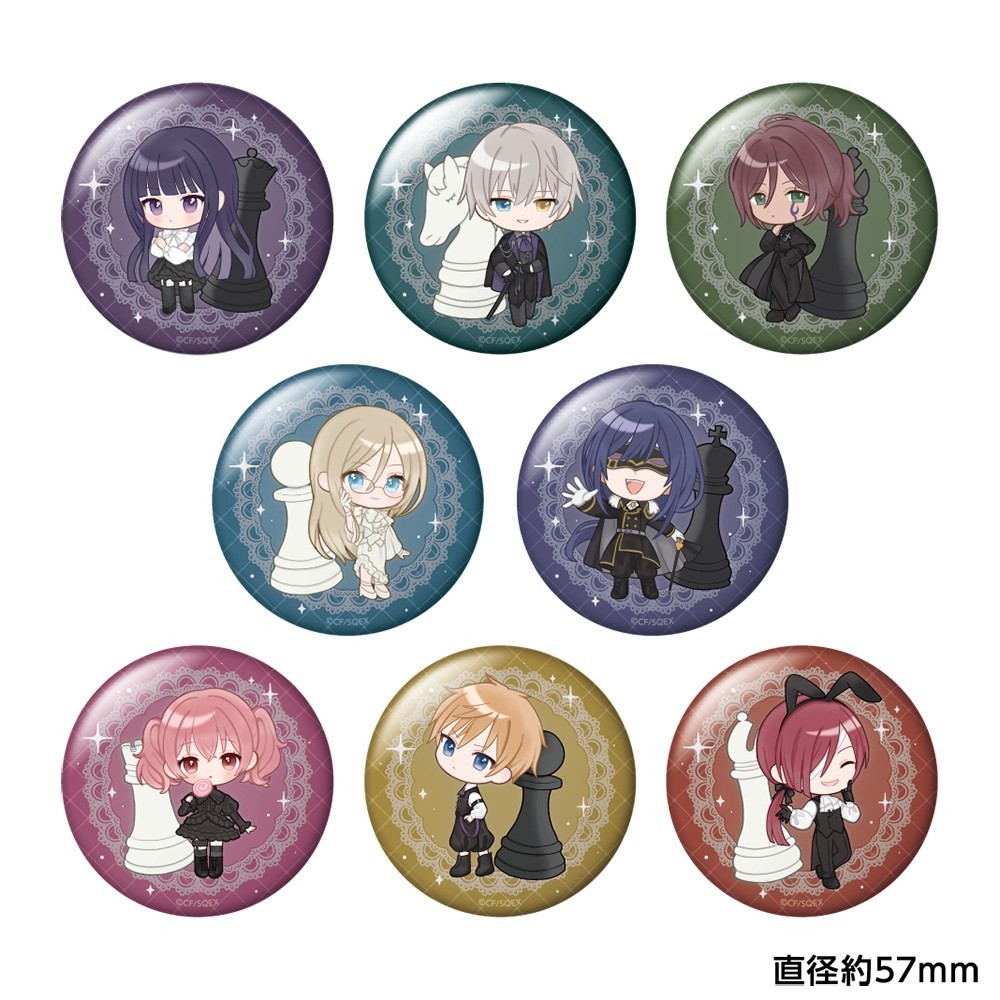 Caravan Inu x Boku SS Trading Mat Can Badge (8er Set) (Anime Toy) Bild 2