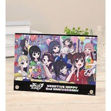 arma bianca Negative Happy 2nd Anniversary A5 Acrylic Panel (Anime Toy)