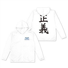 Cospa ONE PIECE Marines Lightweight Dry Hoodie/WHITE-M (Anime Toy)