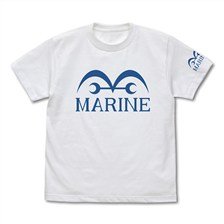 Cospa ONE PIECE Marines T-Shirt Ver. 2.0/WHITE-L (Anime Toy)