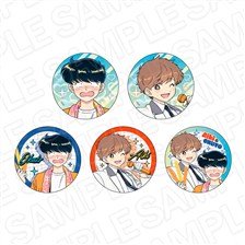 Contents Seed Go for It, Nakamura-Kun!! Otaku &amp; Idol Ver. Hologram Can Badges (Random) (Set of 5) (Anime Toy)
