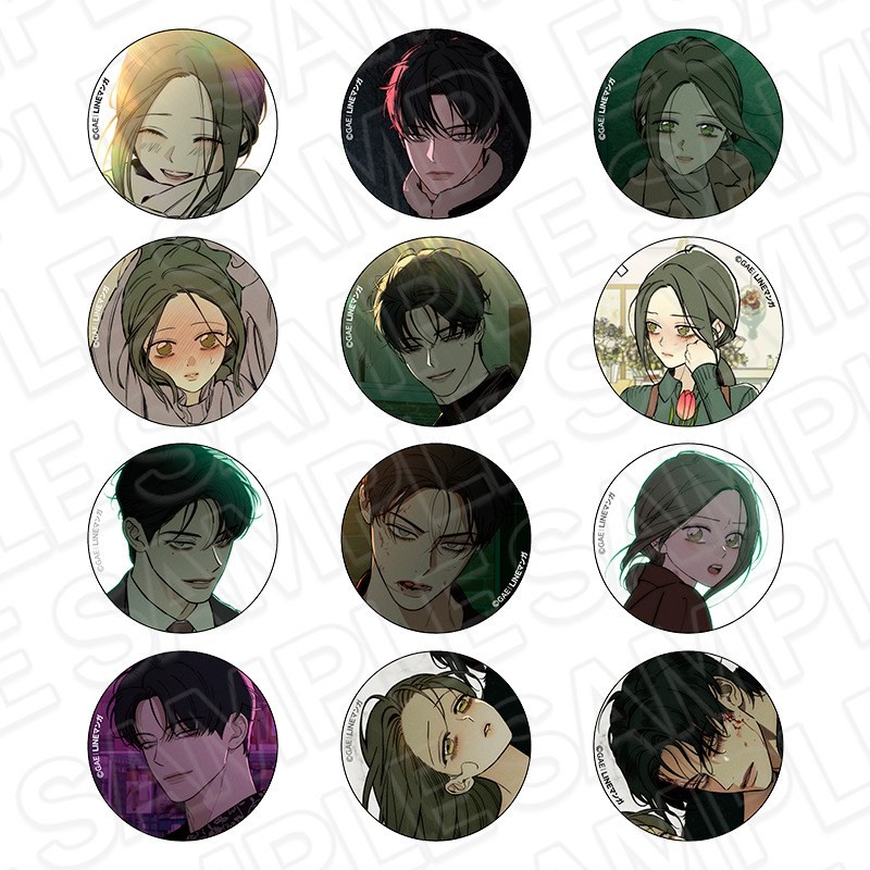 Contents Seed Tears on a Withered Flower Hologram Can Badges (Random) (Set of 12) (Anime Toy) gambar 2