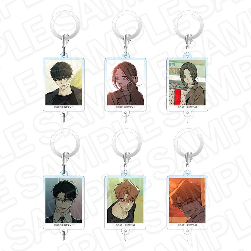 Contents Seed Tears on a Withered Flower ID Photo-Style Charms (Random) (Set of 6) (Anime Toy) imagen 2