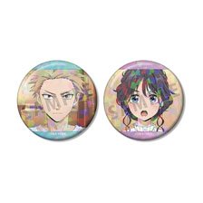 arma bianca The Fragrant Flower Blooms with Dignity Rintaro Tsumugi & Kaoruko Waguri Scene Hologramm-Ansteckbutton 2er-Set ver.A Bild 1