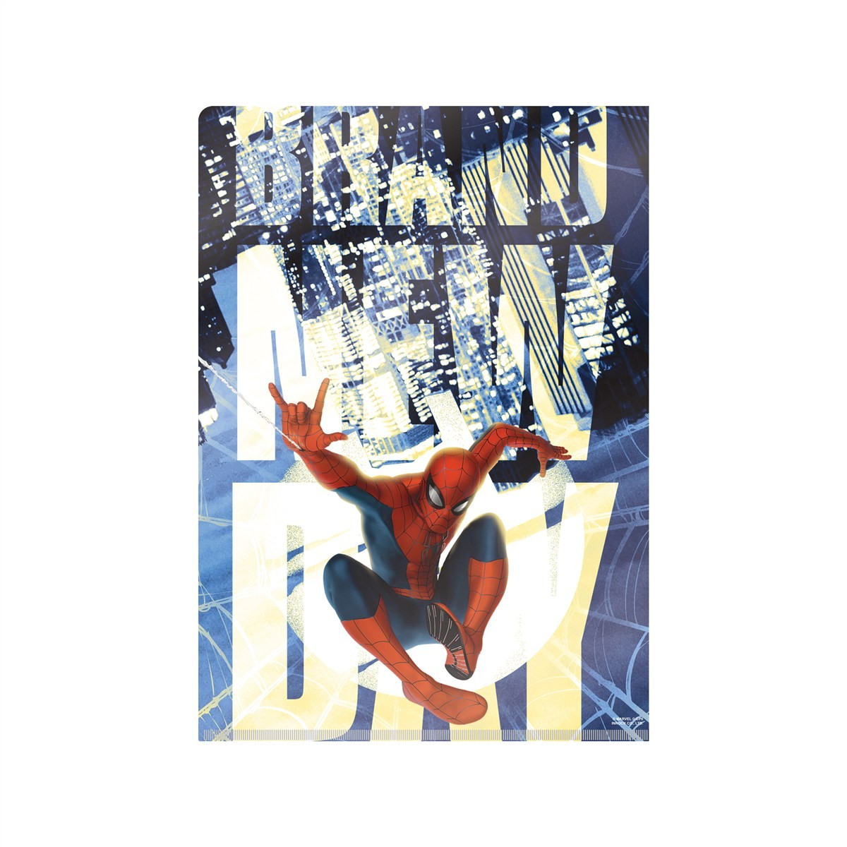 In Rock Spider-Man: Brand New Day Metallic Clear File (Anime Toy) image 3