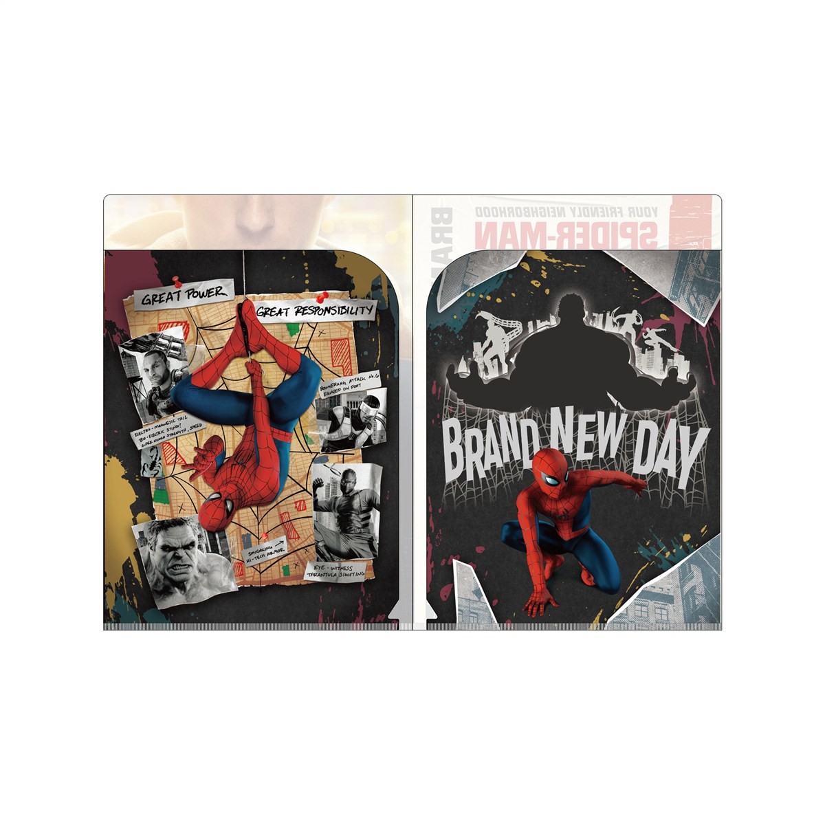 In Rock Spider-Man: Brand New Day Double-Pocket Clear File (Anime Toy) gambar 3