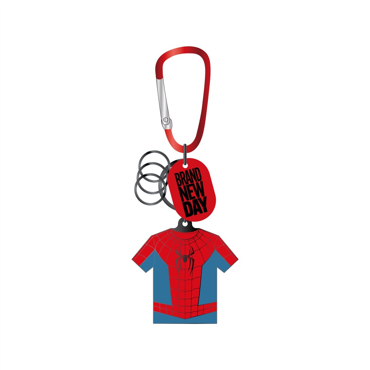 In Rock Spider-Man: Brand New Day Costume Keychain (Anime Toy) image 2