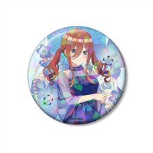 arma bianca The Quintessential Quintuplets* Miku Nakano Newly Drawn Herbarium Ver. เข็มกลัดกระป๋องโฮโลแกรม 75mm (ของเล่นอนิเมะ)