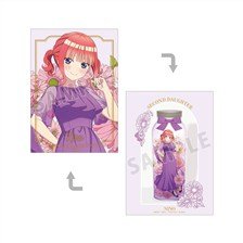 arma bianca The Quintessential Quintuplets* นากาโนะ นีโนะ เวอร์ชั่น Herbarium ภาพวาดใหม่ การ์ดภาพประกอบ A5 (ของเล่นอนิเมะ)