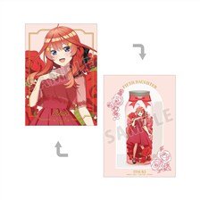 arma bianca The Quintessential Quintuplets* นากาโนะ อิสึกิ เวอร์ชั่น Herbarium ภาพวาดใหม่ การ์ดภาพประกอบ A5 (ของเล่นอนิเมะ)