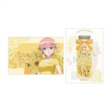 arma bianca The Quintessential Quintuplets* นากาโนะ อิจิกะ เวอร์ชั่น Herbarium ภาพวาดใหม่ โปสการ์ด 2 ใบ (ของเล่นอนิเมะ)