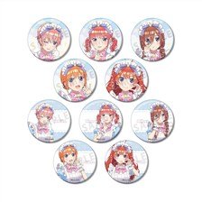 arma bianca The Quintessential Quintuplets* Newly Drawn Fairy-Tale Maid Ver. Trading Can Badges (Set of 10) (Anime Toy)