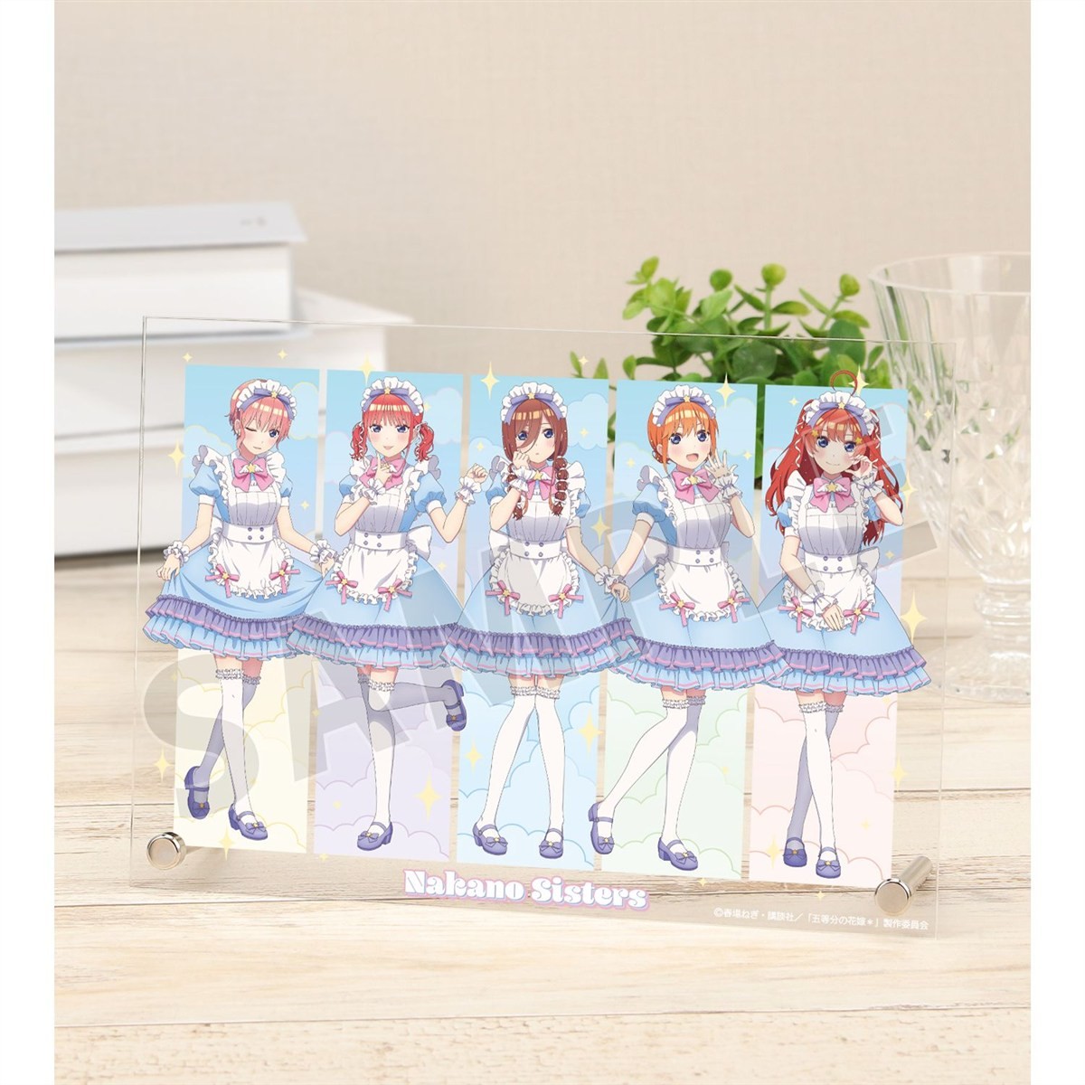 arma bianca The Quintessential Quintuplets* กลุ่ม ภาพวาดใหม่ Fairy-Tale Maid Ver. แผ่นอะคริลิก A5 รูปภาพ 2