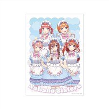 arma bianca The Quintessential Quintuplets* Group Newly Drawn Fairy-Tale Maid Ver. A3 Matte Poster (Anime Toy)
