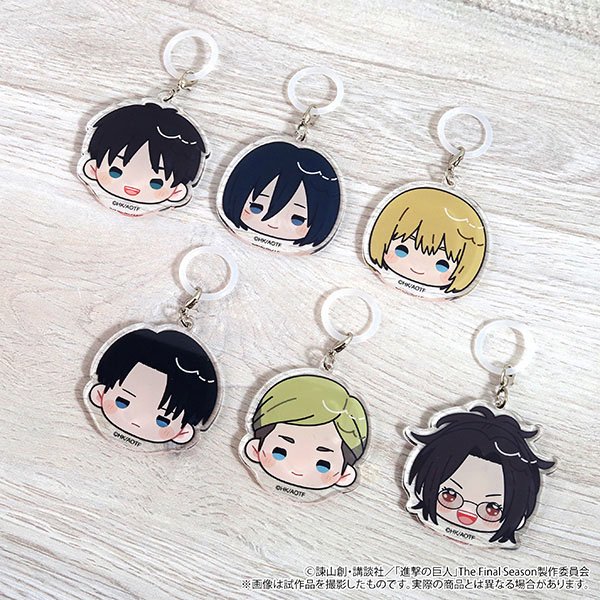 Movic Attack on Titan Umbrella Charm / Levi (Anime Toy) image 3