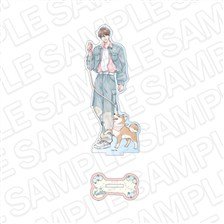 Contents Seed Oni Joshi Gokudera-san wa Abakaretai. Keita Shoji With Doggy Acrylic Stand Bild 1