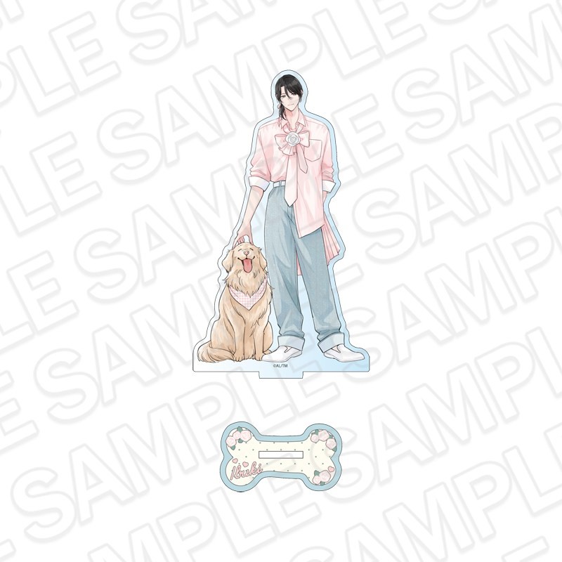 Contents Seed Oni Joshi Gokudera-san wa Abakaretai. Ibuki Gokudera With Doggy Acrylic Stand รูปภาพ 2