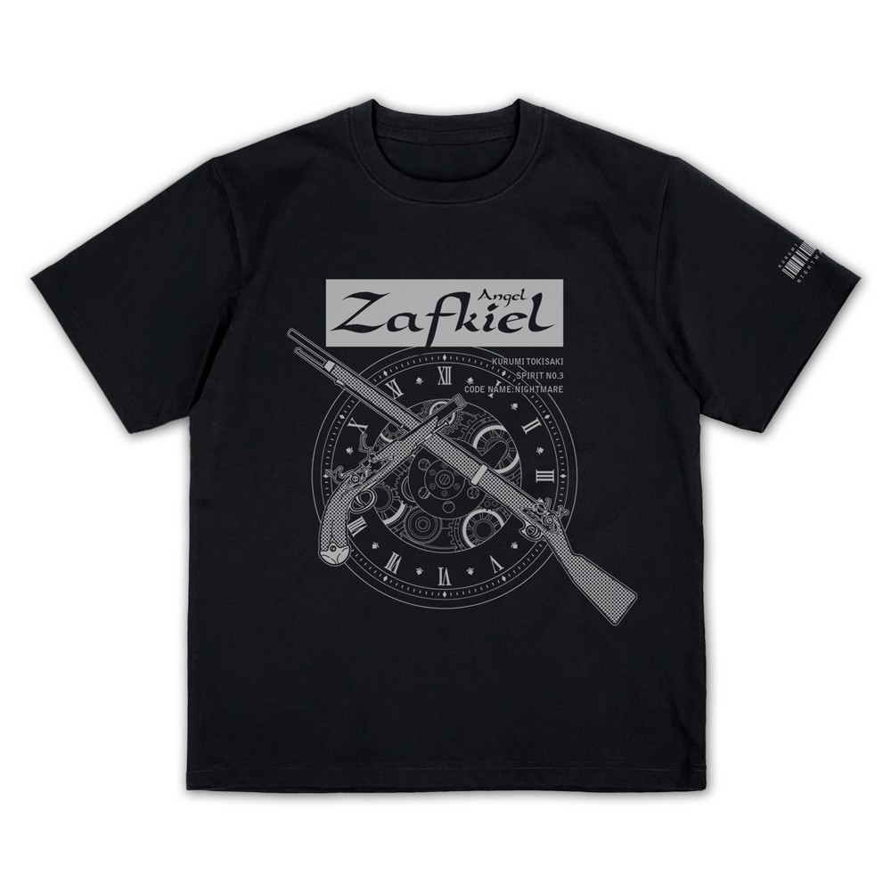 Cospa Date A Live V Zafkiel Plating T-Shirt/BLACK-L รูปภาพ 3