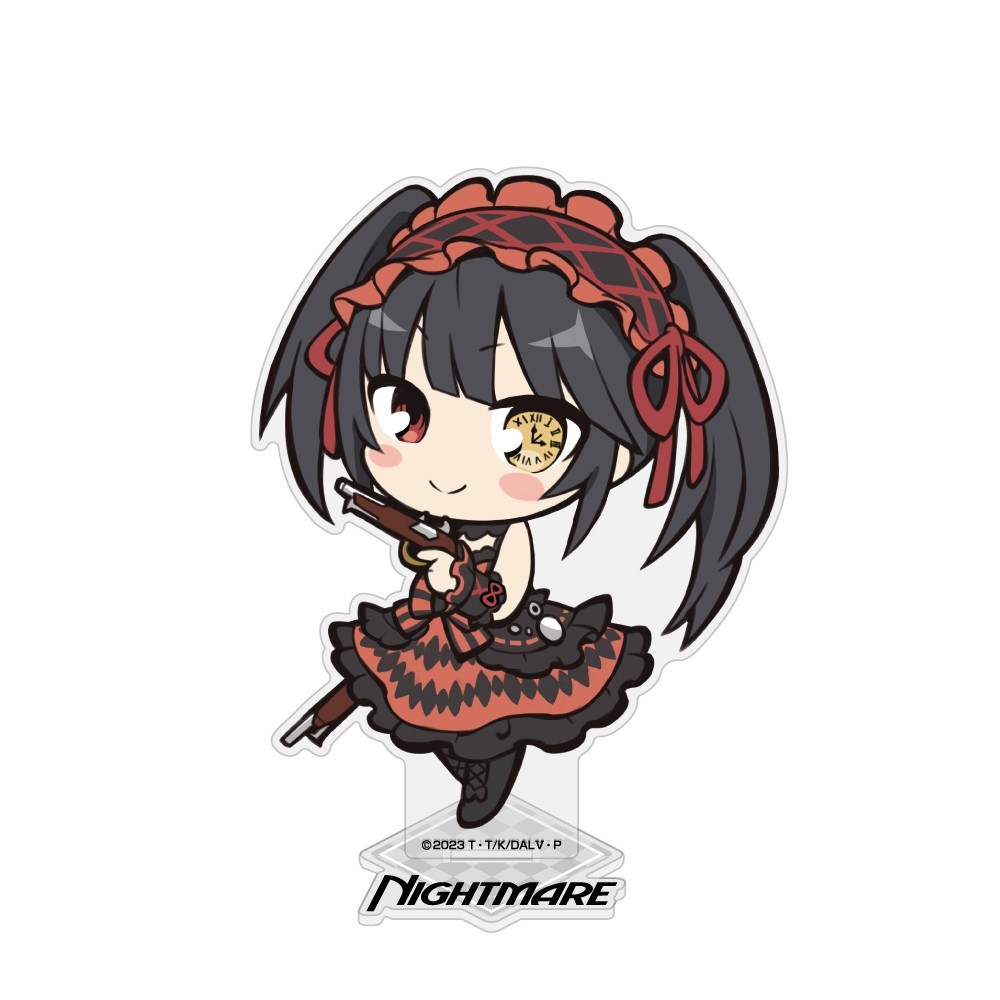 Cospa Date A Live V Kurumi Tokisaki Deformed Acrylic Stand รูปภาพ 2