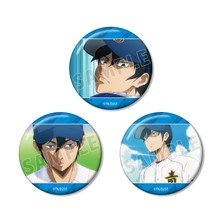 arma bianca Ace of Diamond actII S econd Season- Satoru Furuya Scene Picture Can Badge (Set of 3) (Anime Toy)