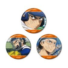arma bianca Ace of Diamond actII S econd Season- Kazuya Miyuki Scene Picture Can Badge (Set of 3) (Anime Toy)