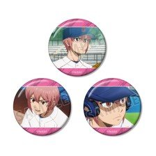 arma bianca Ace of Diamond actII S econd Season- Haruichi Kominato Scene Picture Can Badge (Set of 3) (Anime Toy)
