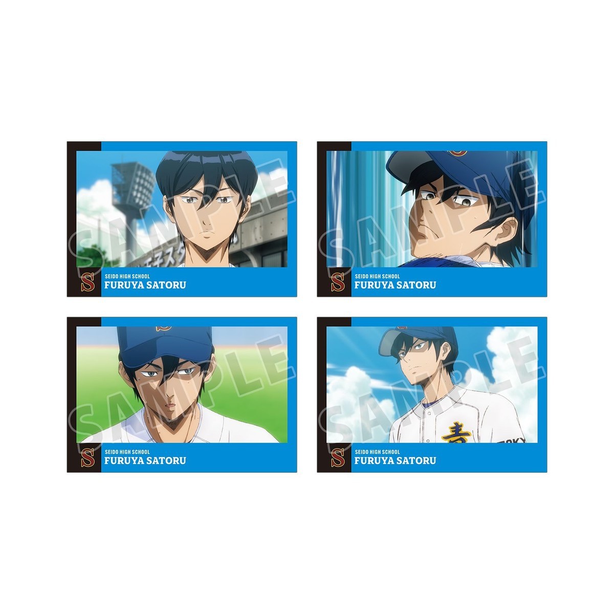 arma bianca Ace of Diamond actII S econd Season- Satoru Furuya Scene Picture Post Card (Set of 4) รูปภาพ 2