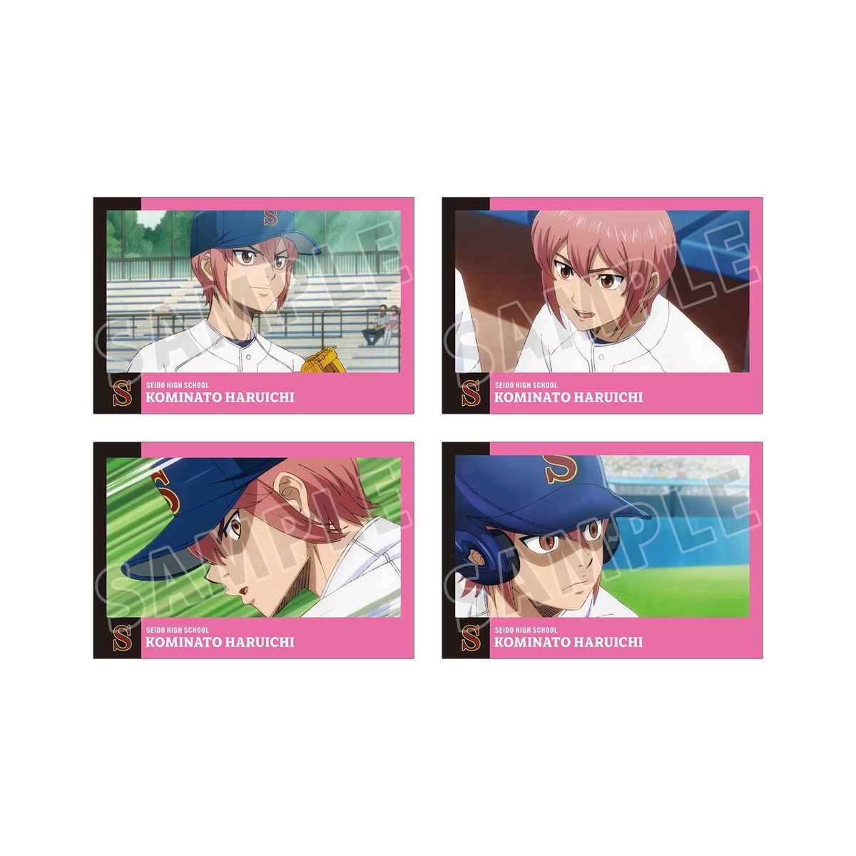 arma bianca Ace of Diamond actII S econd Season- Haruichi Kominato Scene Picture Post Card (Set of 4) รูปภาพ 2