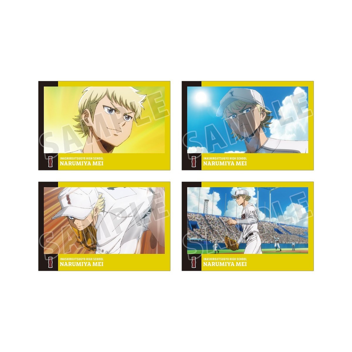 arma bianca Ace of Diamond actII S econd Season- Mei Narumiya Scene Picture Post Card (Set of 4) รูปภาพ 2