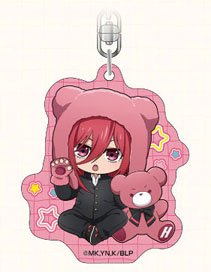 Eye Up Blue Lock Petit-bear Acrylic Key Ring (Hyoma Chigiri) (Anime Toy)