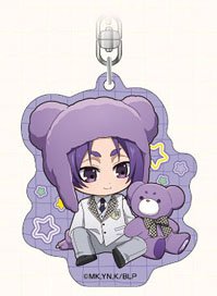 Eye Up Blue Lock Petit-bear Acrylic Key Ring (Reo Mikage) (Anime Toy)