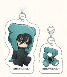 Eye Up Blue Lock Petit-bear Acrylic Maker Charm Set (Rin Itoshi) Bild 1