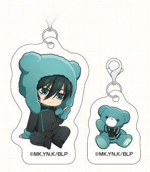 Eye Up Blue Lock Petit-bear Acrylic Maker Charm Set (Rin Itoshi) Bild 2