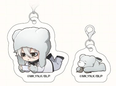 Eye Up Blue Lock Petit-bear Acrylic Maker Charm Set (Seishiro Nagi) Bild 2