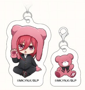Eye Up Blue Lock Petit-bear Acrylic Maker Charm Set (Hyoma Chigiri) Bild 2