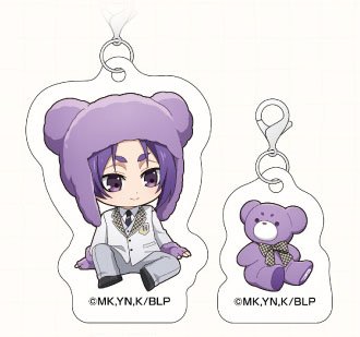 Eye Up Blue Lock Petit-bear Acrylic Maker Charm Set (Reo Mikage) รูปภาพ 2